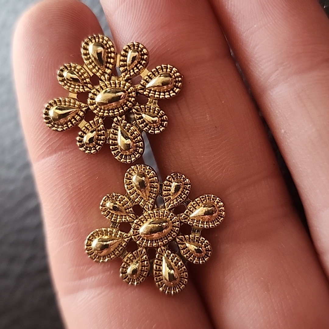 Chaps Clip On Earrings